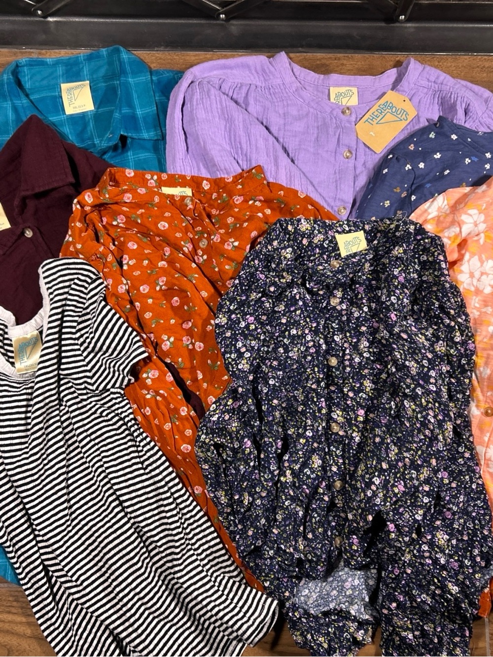 Lot Of 8 Tops Brand There Abouts Size 3XL (22.5)P Tween Large Clothing